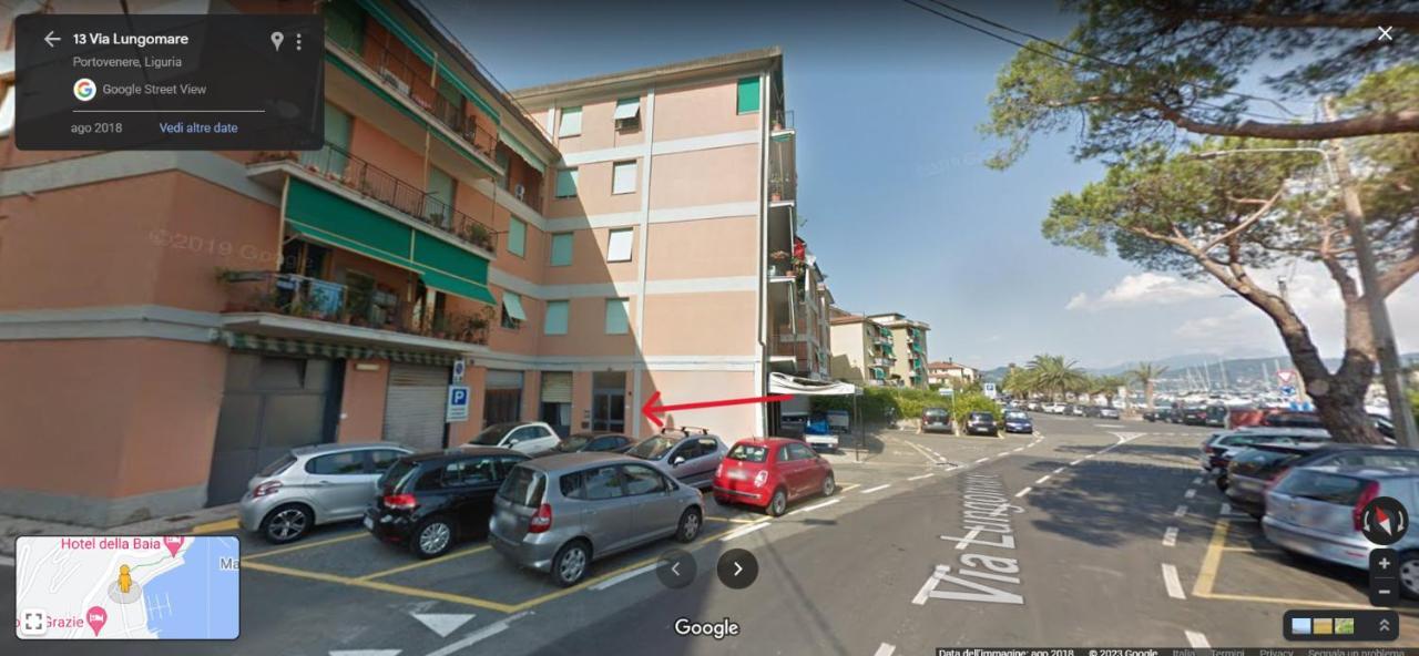 ポルトヴェーネレCasamare Portovenereアパートメント エクステリア 写真